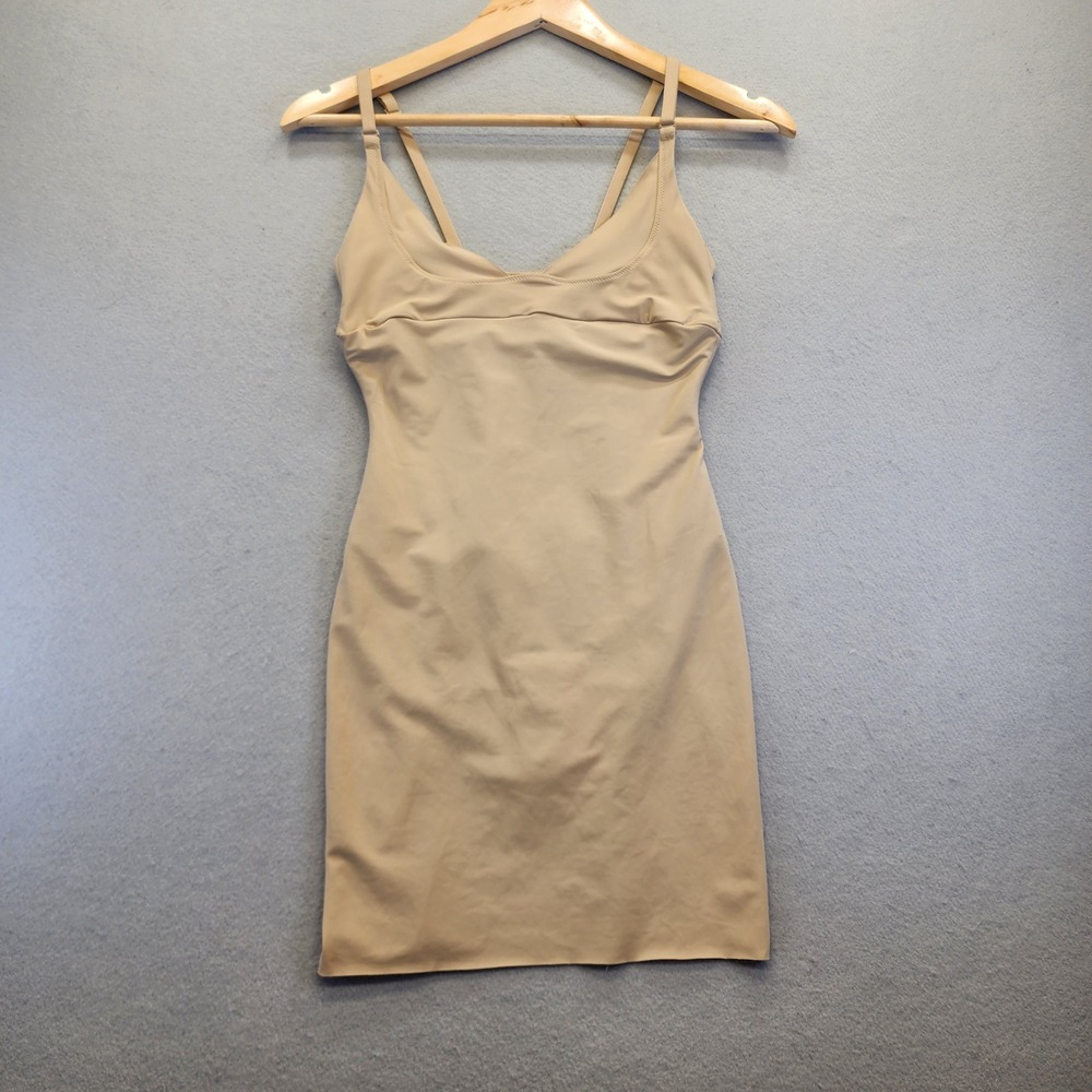 Flexees by Maidenform Shapewear Slip Dress Tan Beige Firm Control Women's Medium